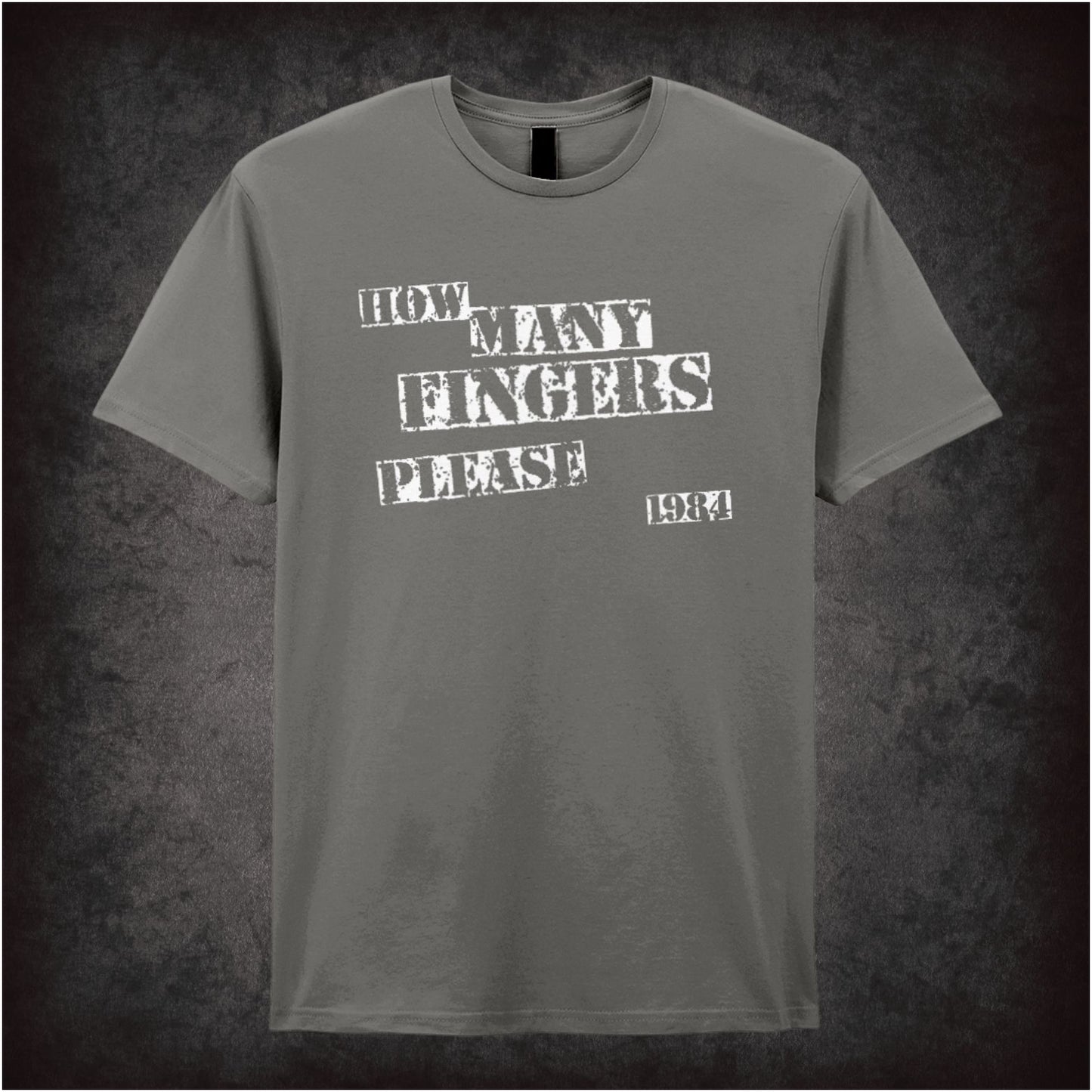 How Many Fingers, Please? – Softstyle Unisex Graphic T-Shirt