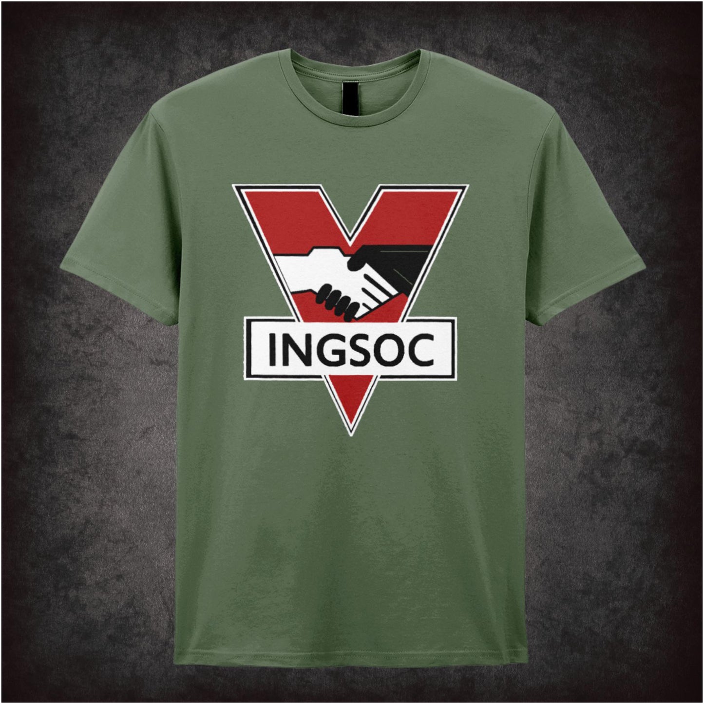 INGSOC – War Is Peace – Dystopian Cult Graphic T-Shirt