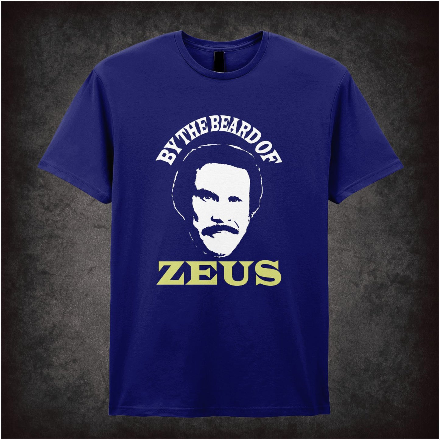 By the Beard of Zeus – Cult Comedy Graphic T-Shirt