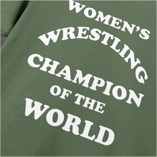 WOMENS WRESTLING CHAMPION OF THE WORLD