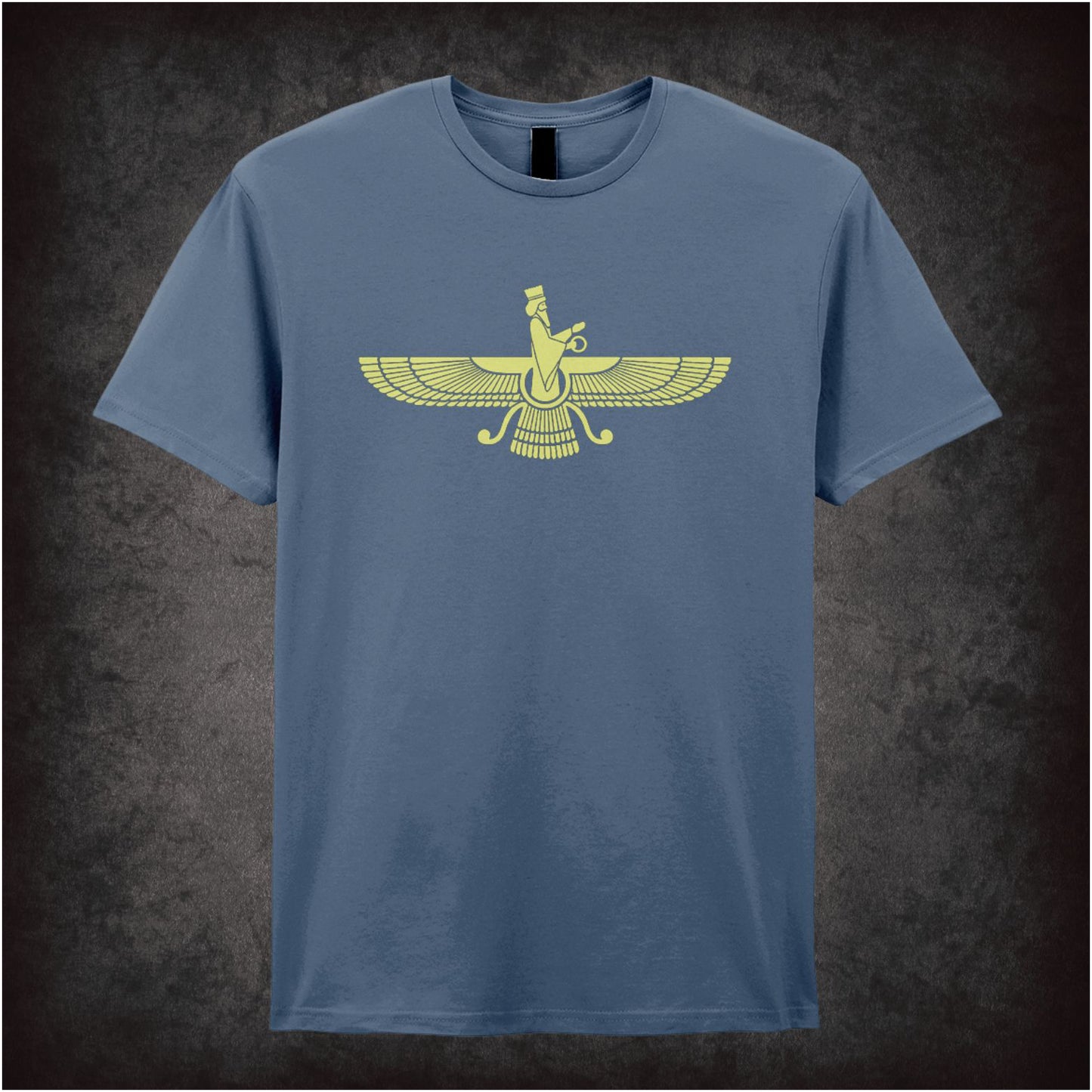 Anunnaki Winged Symbol – Cult Ancient Mythology Graphic T-Shirt