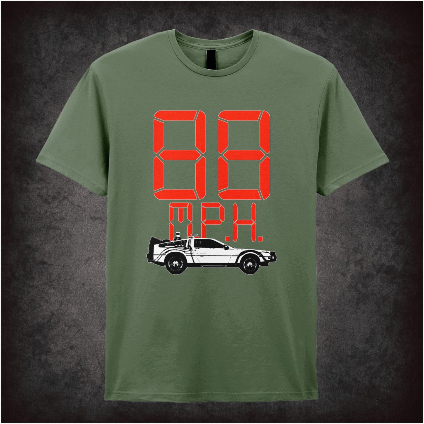 88 M.P.H. – Cult Sci-Fi Graphic T-Shirt