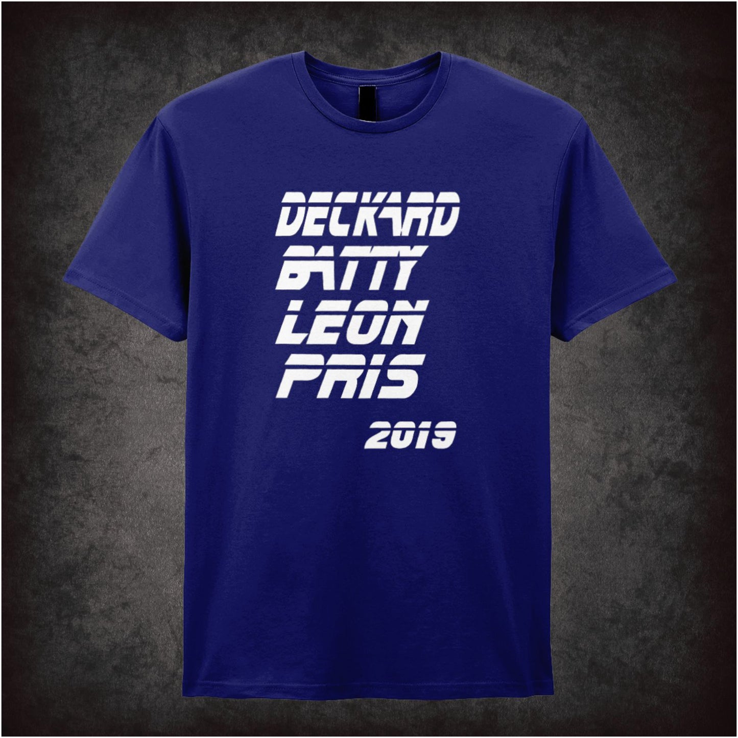 Deckard, Batty, Leon & Pris 2019 – Softstyle Unisex Graphic T-Shirt