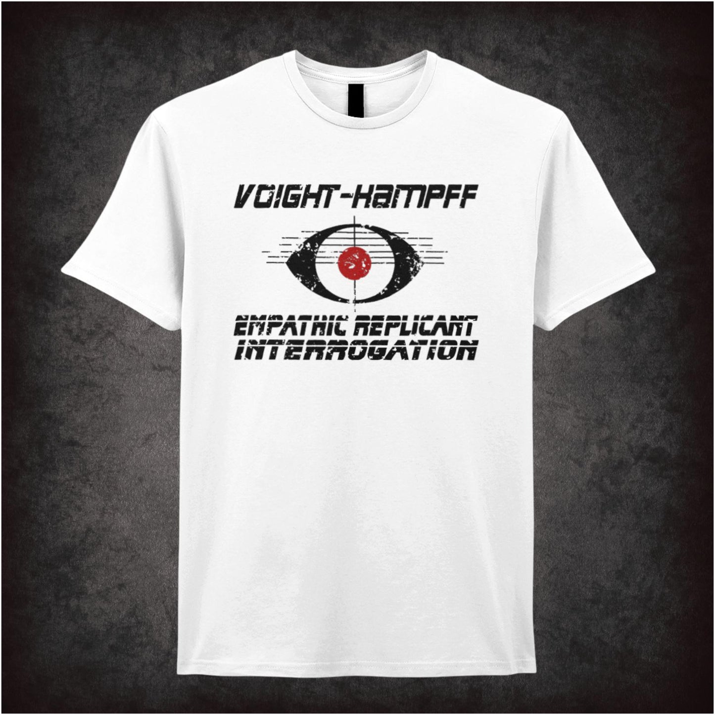 Voight-Kampff Empathic Replicant Interrogation – Softstyle Unisex Graphic T-Shirt