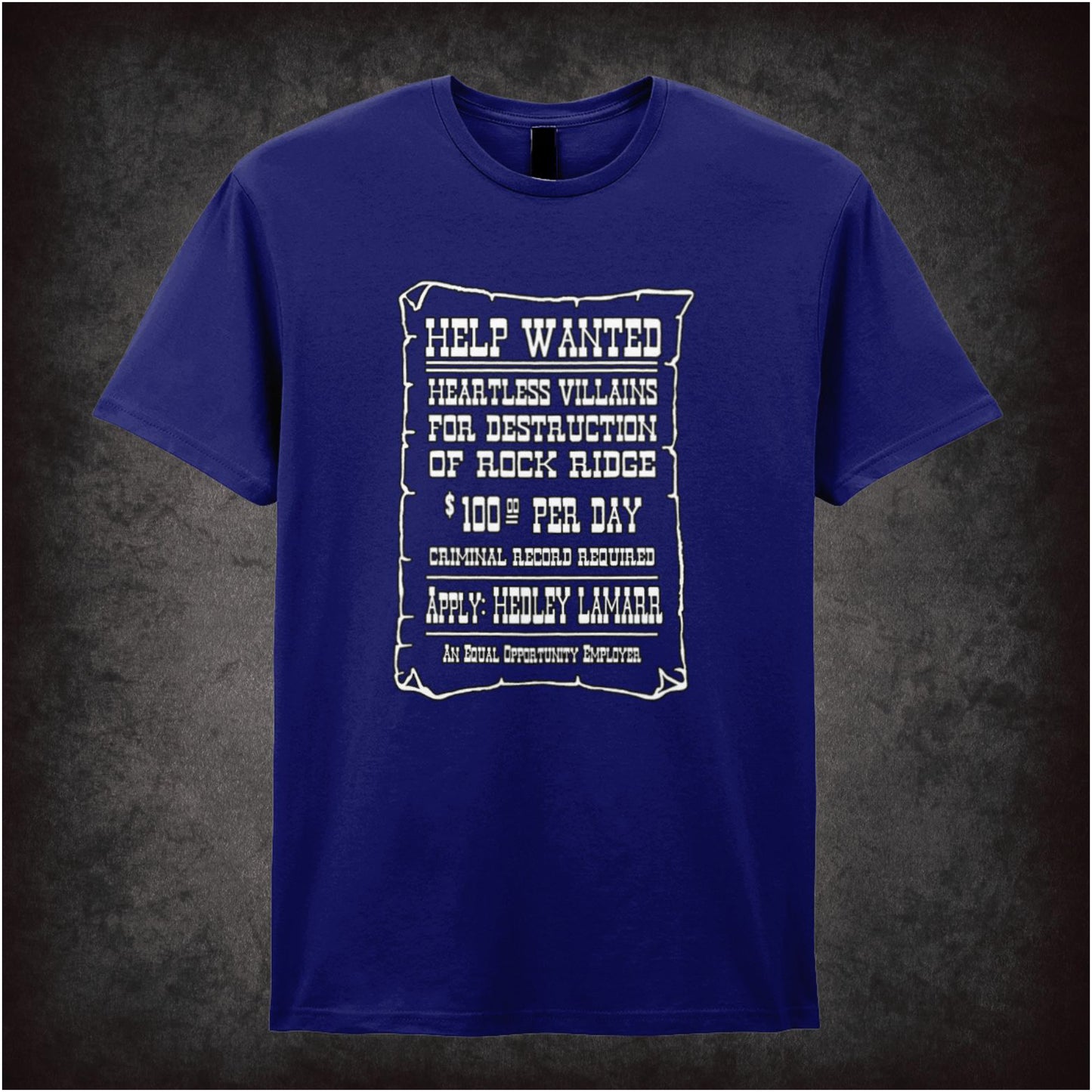 Help Wanted Poster – Softstyle Unisex Graphic T-Shirt