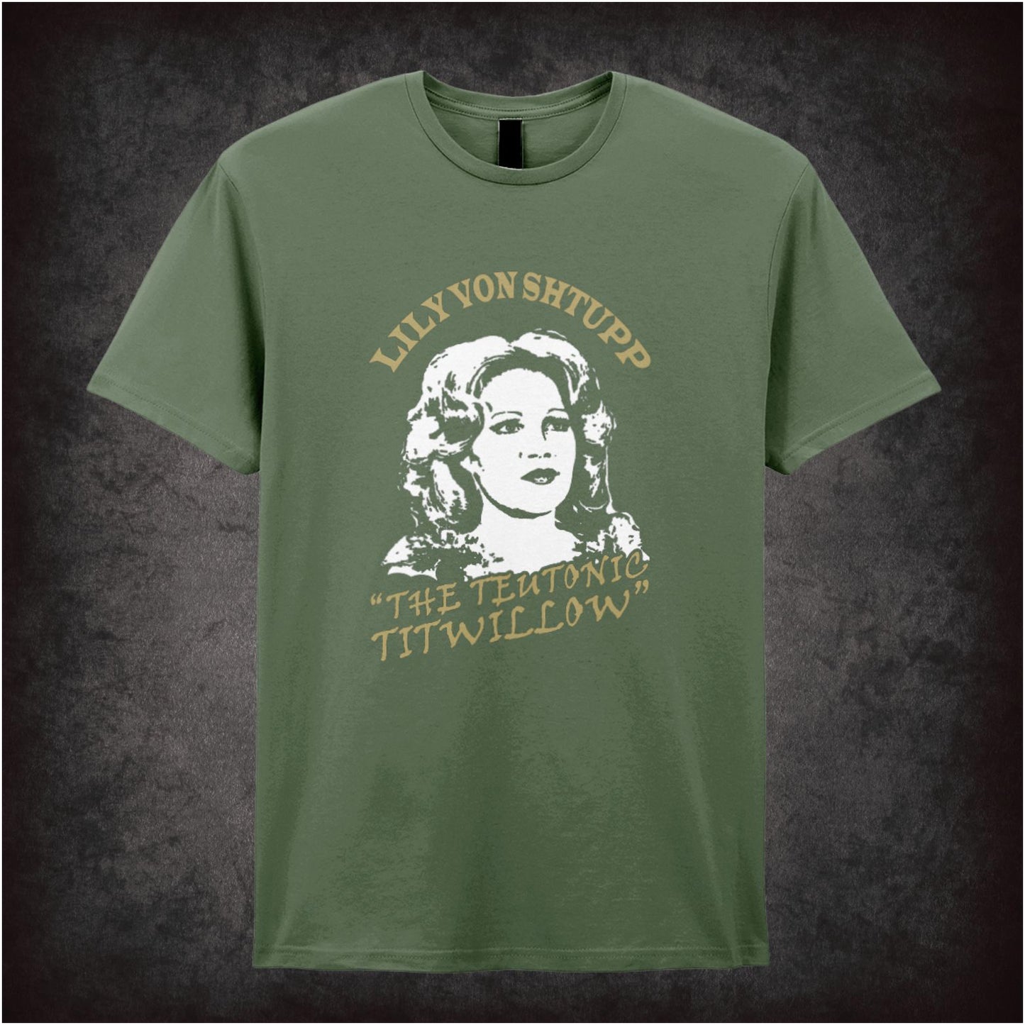 Lily von Shtupp, the Teutonic Titwillow – Softstyle Unisex Graphic T-Shirt