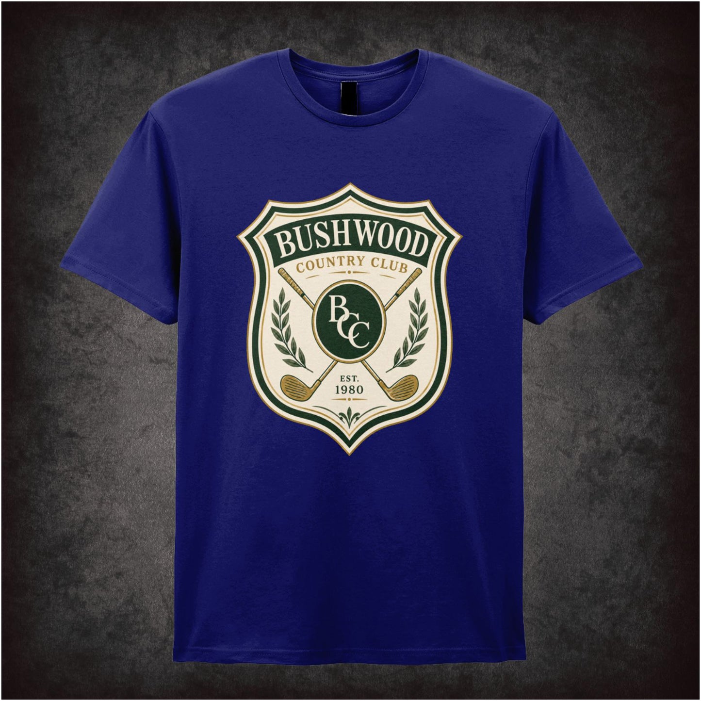 BUSHWOOD COUNTRY CLUB BADGE
