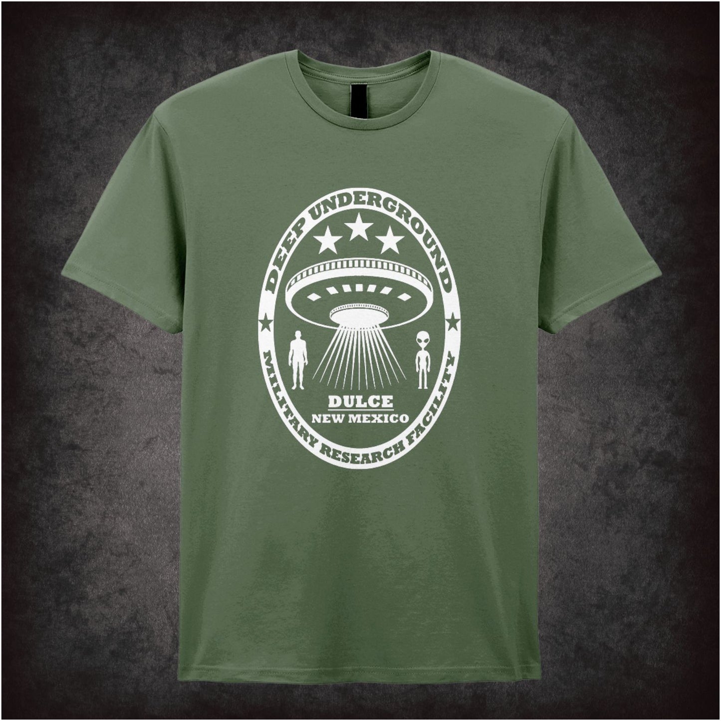 Dulce New Mexico – Deep Underground Military Research Facility Graphic T-Shirt