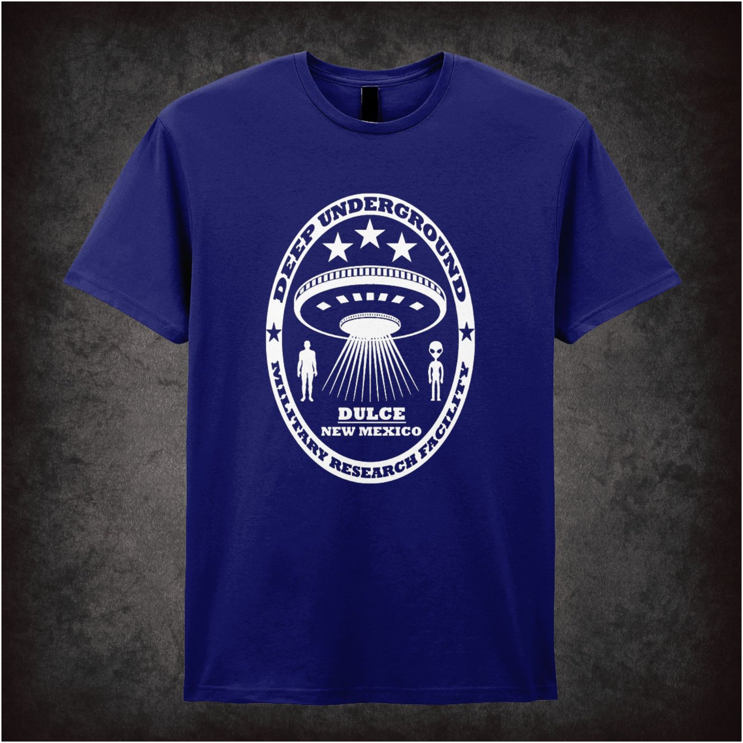 Dulce New Mexico – Deep Underground Military Research Facility Graphic T-Shirt