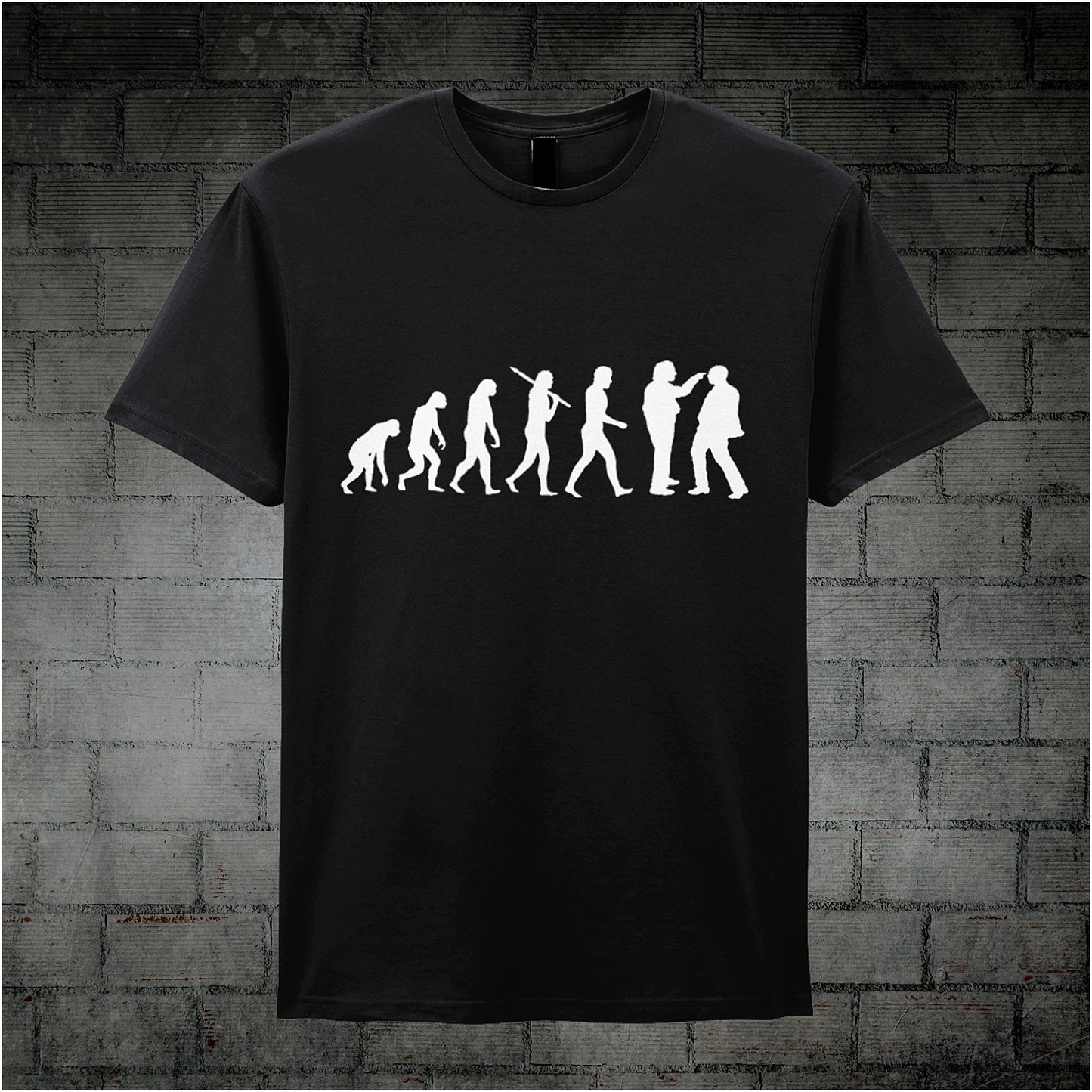 EVOLUTION OF RICHARD RICHARD AND EDWARD ELIZABETH HITLER - BOTTOM INSPIRED SOFT STYLE UNISEX T SHIRT