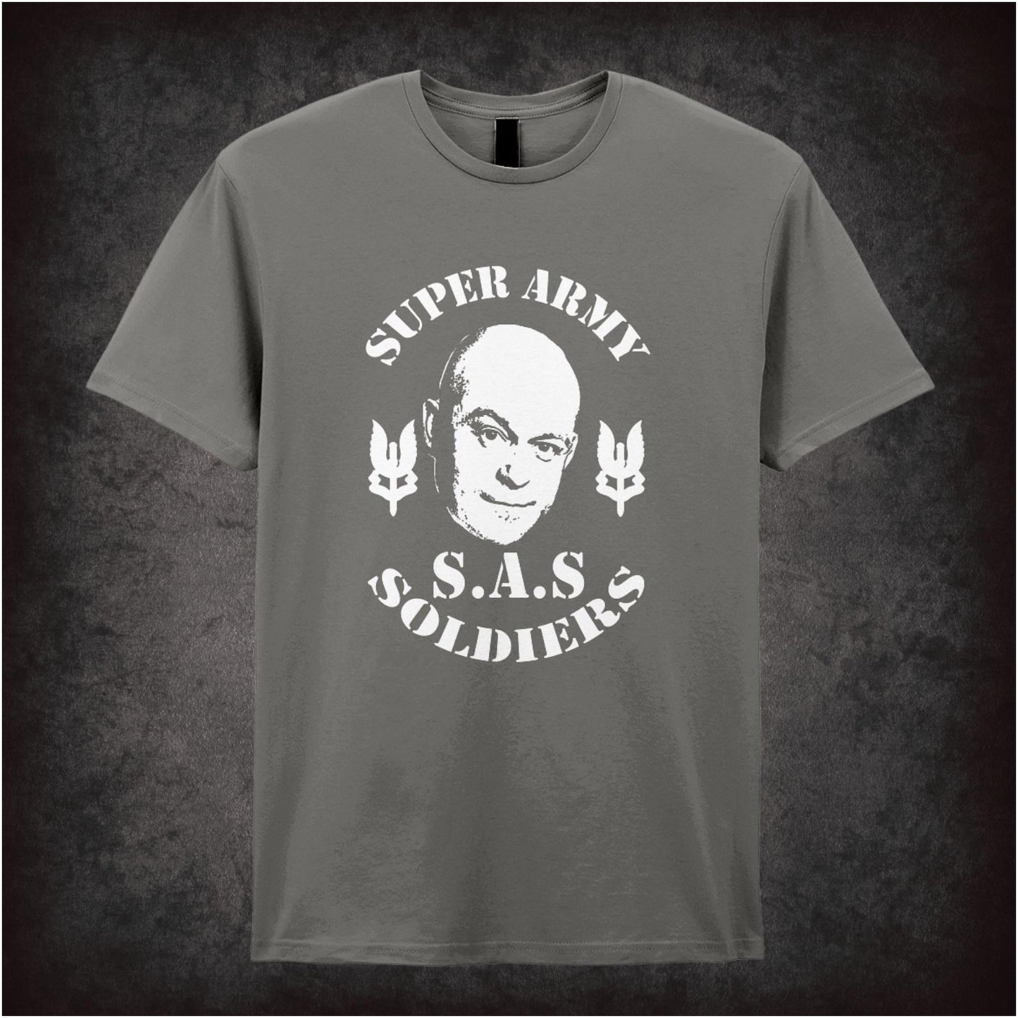 S.A.S. Super Army Soldiers – Cult Comedy Graphic T-Shirt