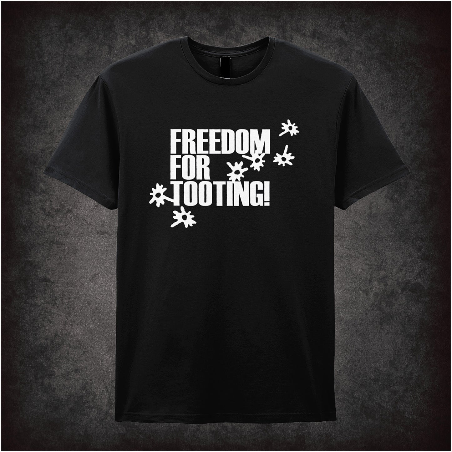 Freedom for Tooting unisex black t-shirt inspired by Citizen Smith TV show soft style British comedy fan apparel