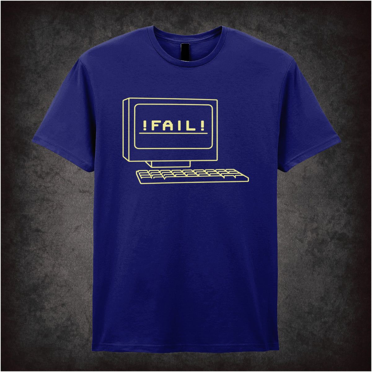 "‘FAIL! T-shirt in navy from The IT Crowd”