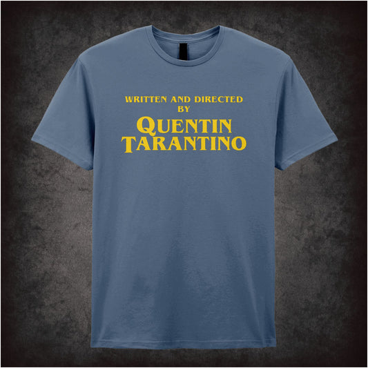 Written and Directed by Quentin Tarantino – Softstyle Unisex Graphic T-Shirt