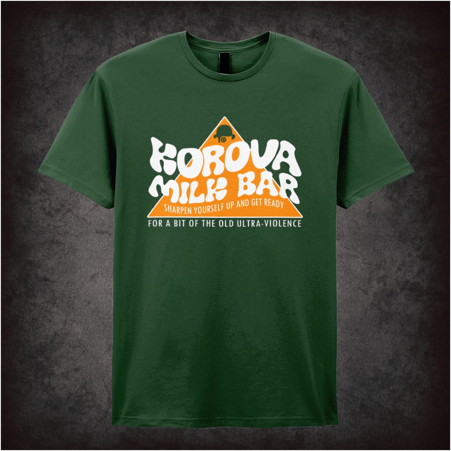 Korova Milk Bar – Cult Film Graphic T-Shirt