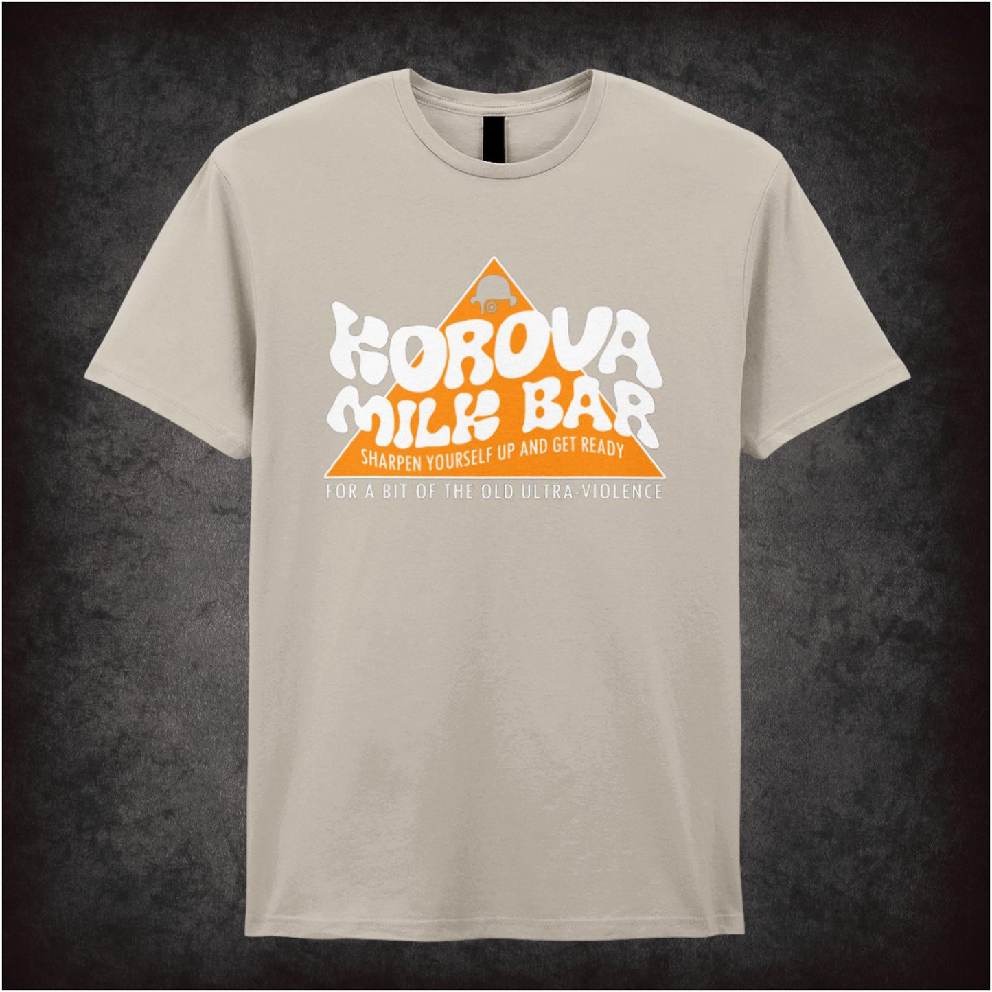 Korova Milk Bar – Cult Film Graphic T-Shirt