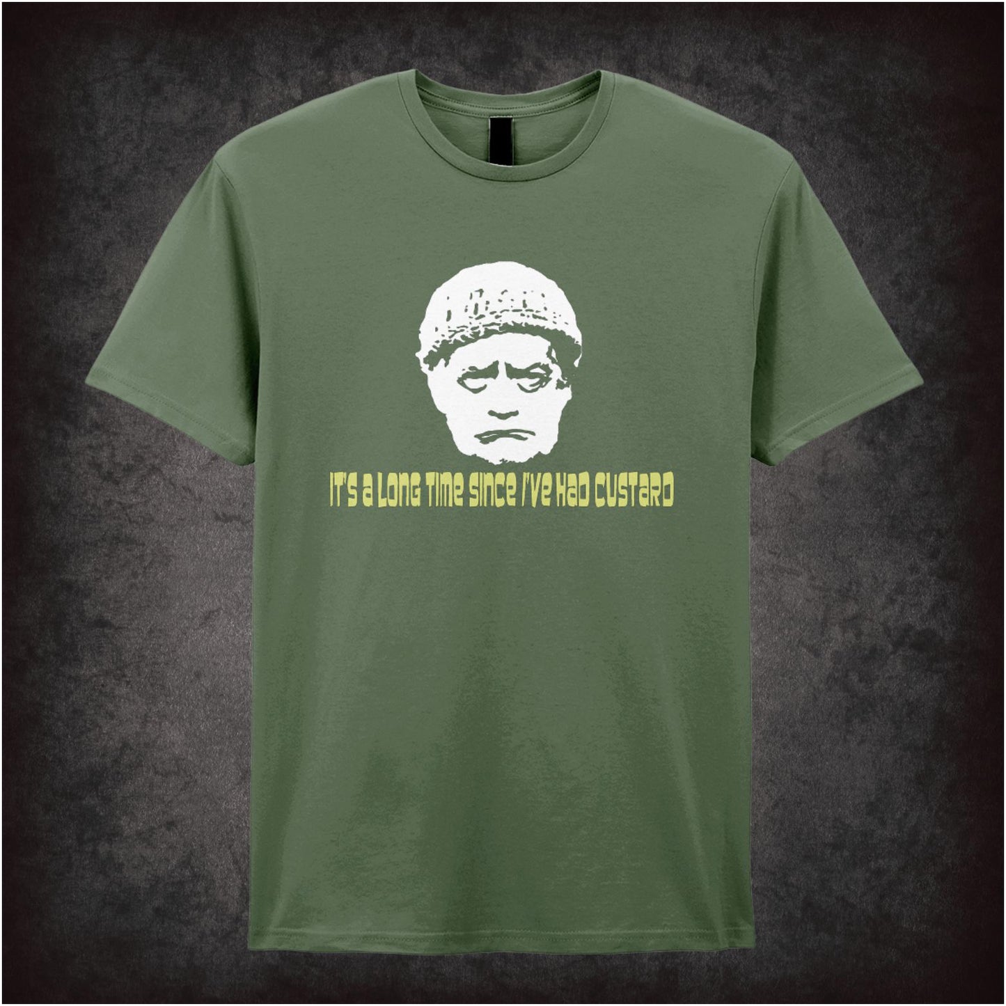 It’s A Long Time Since I’ve Had Custard – Cult British Sitcom Graphic T-Shirt