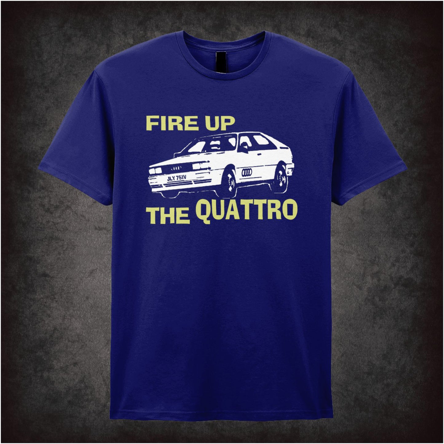 Fire Up The Quattro – Cult British TV Drama Graphic T-Shirt
