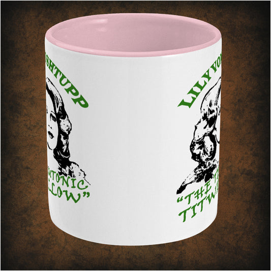 Lily von Shtupp, the Teutonic Titwillow – Two-Tone Mug