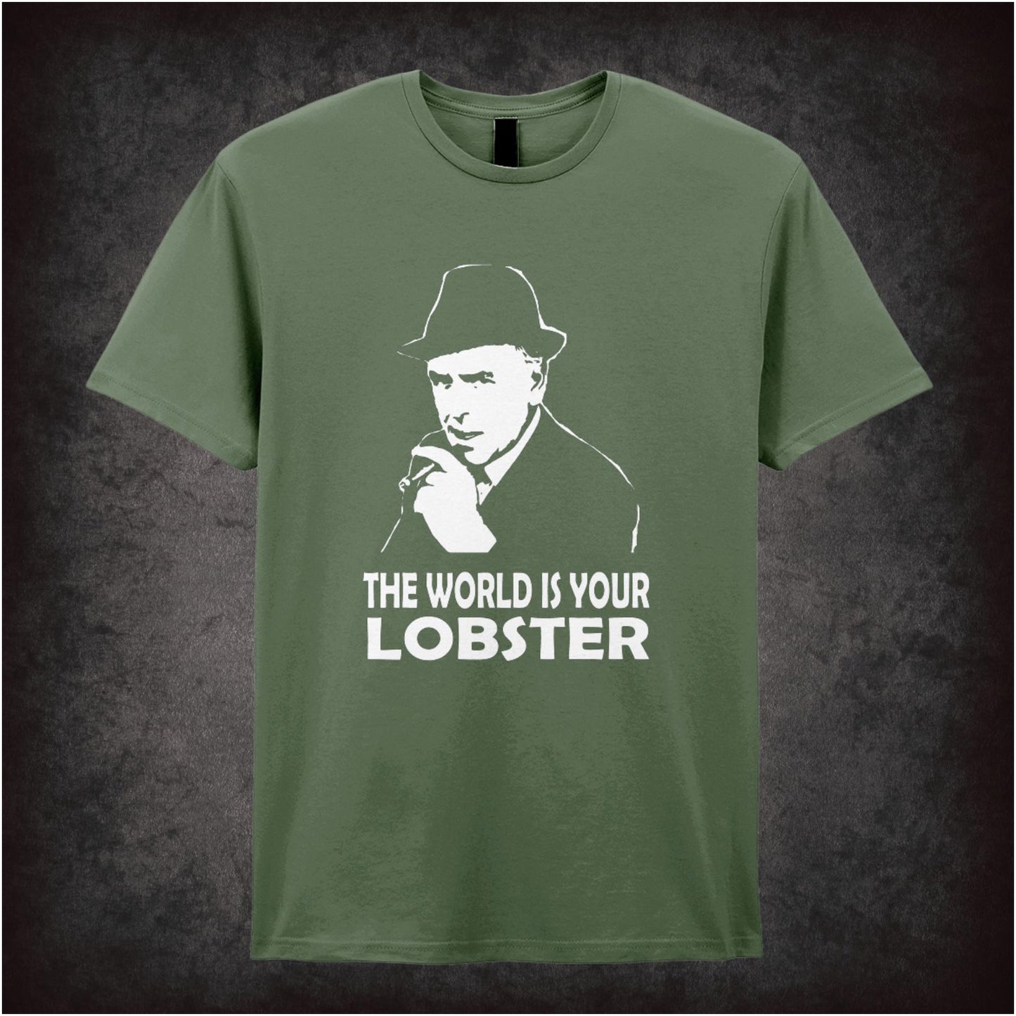 The World Is Your Lobster – Cult British TV Comedy Graphic T-Shirt