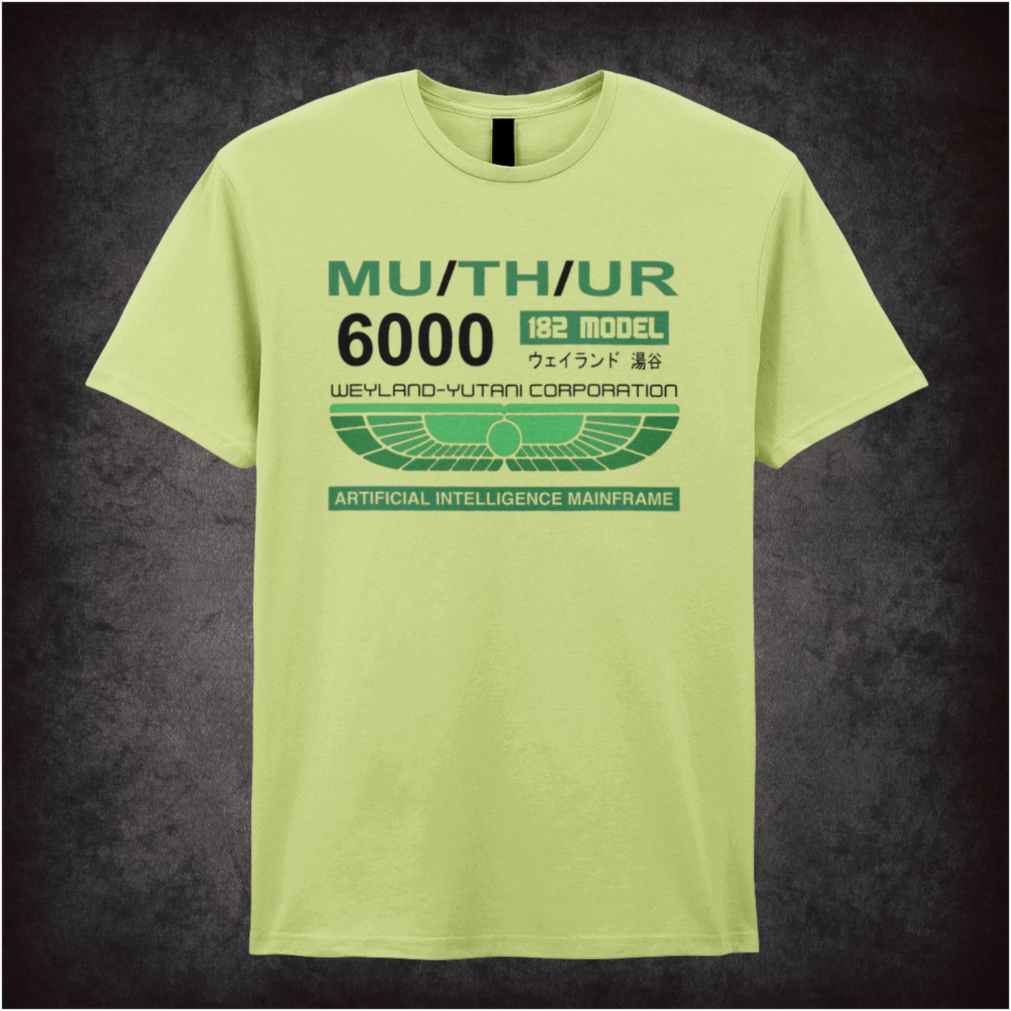 MU/TH/UR 6000 AI Computer Systems – Cult Sci-Fi Graphic T-Shirt