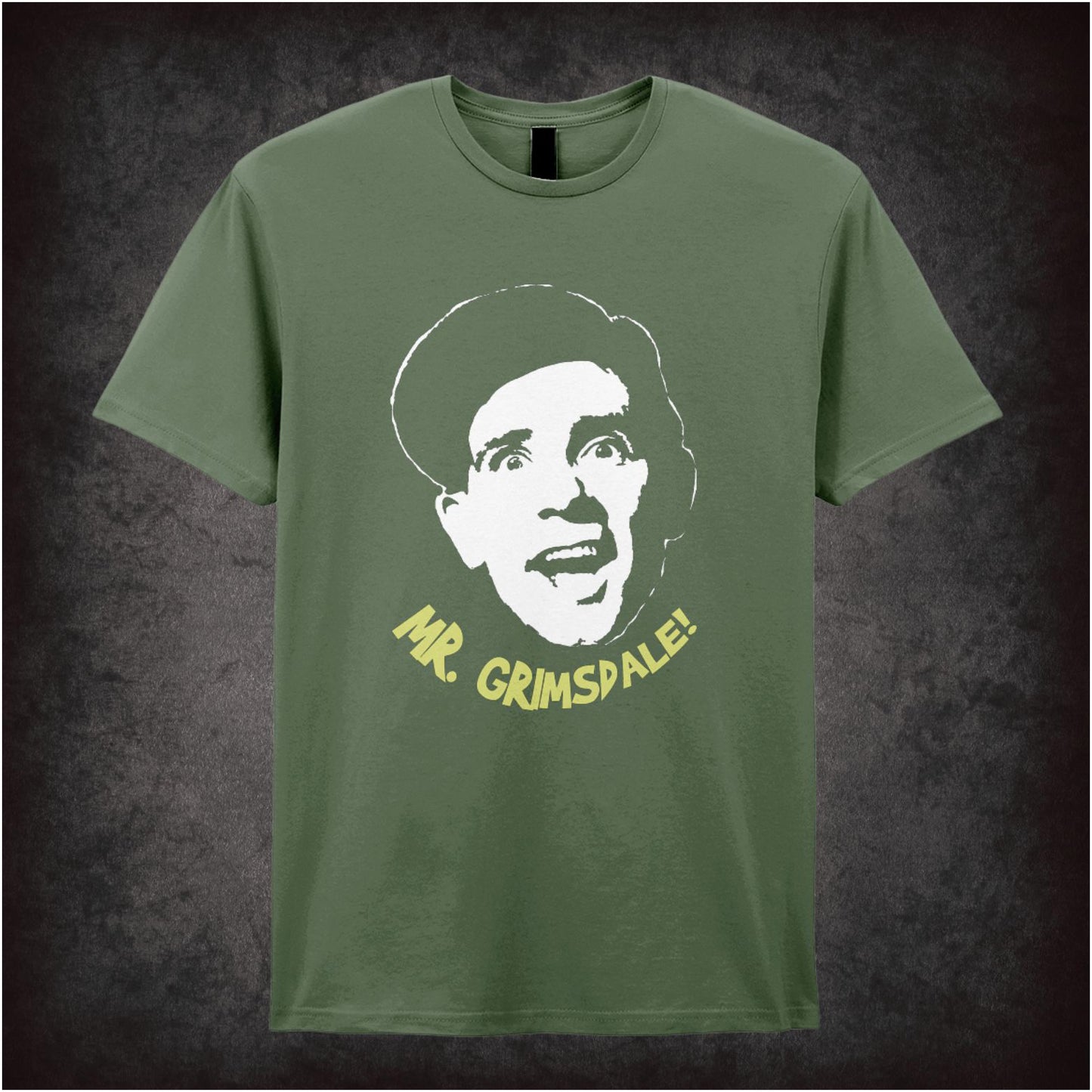 Mr. Grimsdale! – Cult British Comedy Graphic T-Shirt