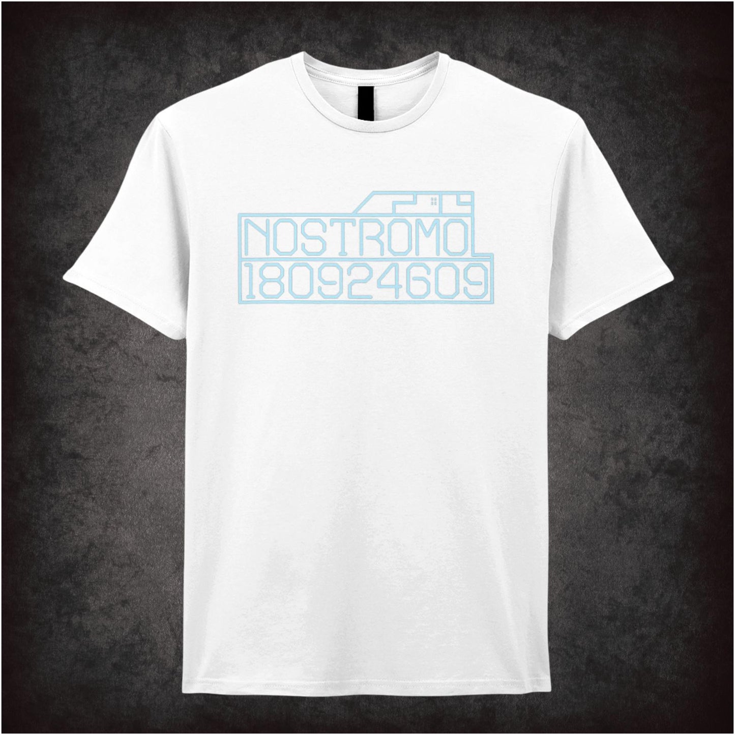 Nostromo Start-Up Screen – Cult Sci-Fi Graphic T-Shirt