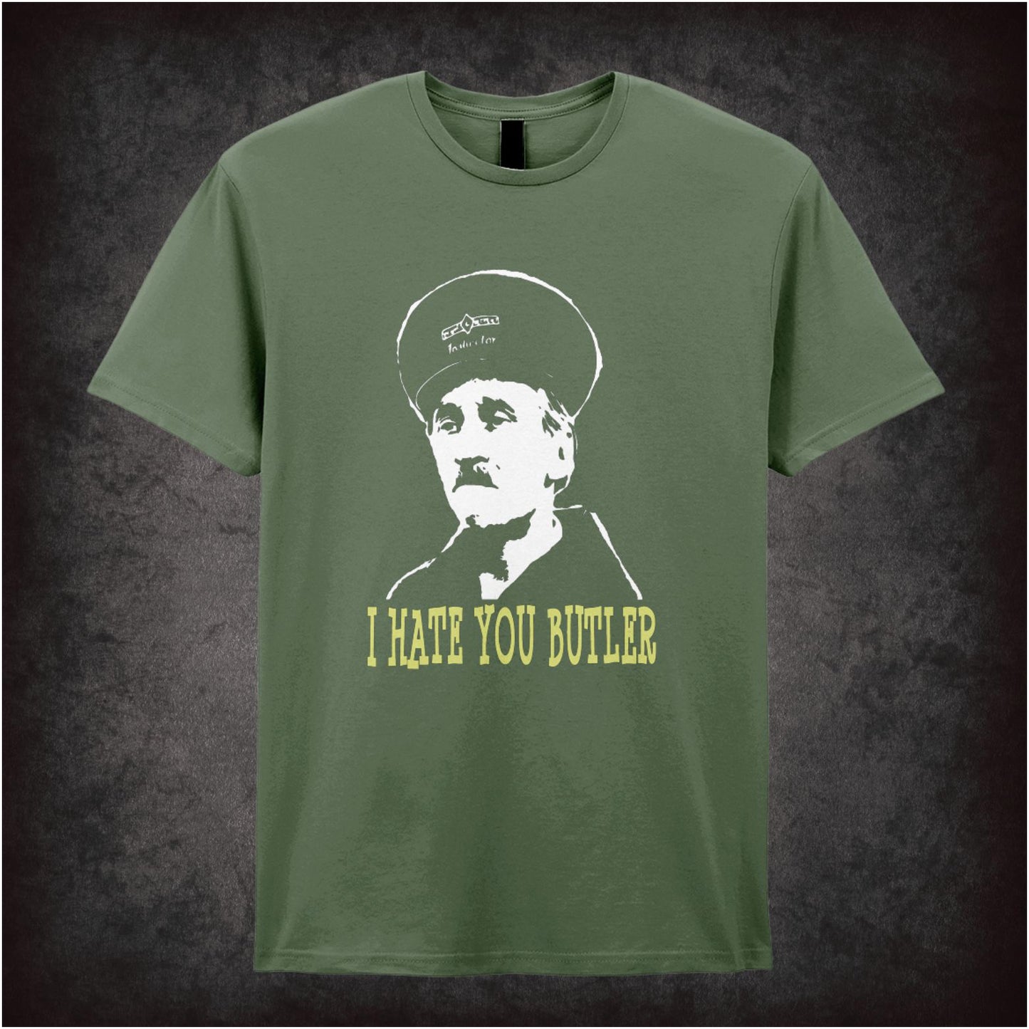 I Hate You Butler – Cult British Sitcom Graphic T-Shirt