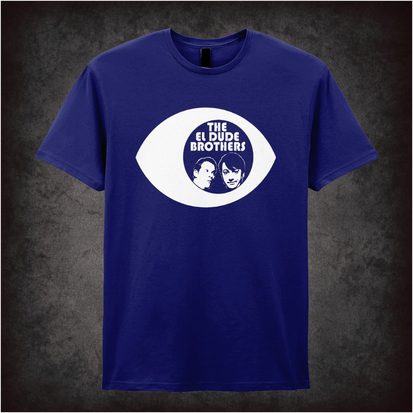 The El Dude Brothers Eye Logo – Cult British Comedy Graphic T-Shirt