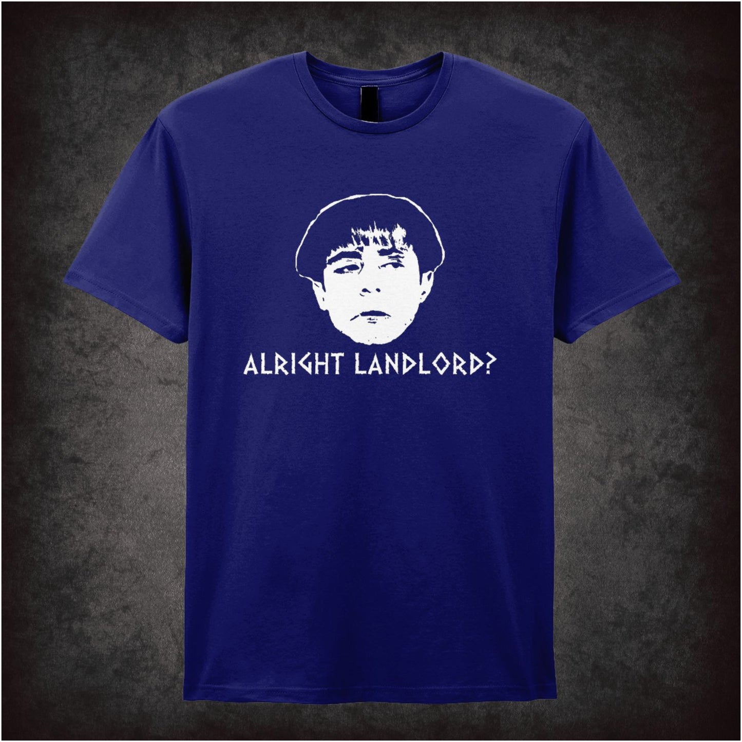 Alright Landlord? – Cult British Comedy Graphic T-Shirt