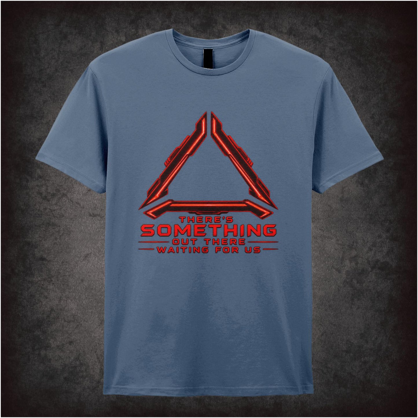 Predator there's something out there waiting for us T-shirt in indigo from Predator