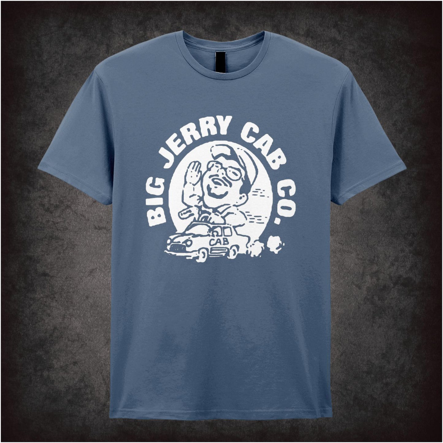 Big Jerry Cab Co. – Cult Film Graphic T-Shirt