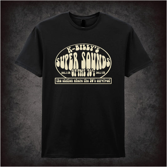 K-Billy’s Super Sounds of the ’70s – Softstyle Unisex Graphic T-Shirt
