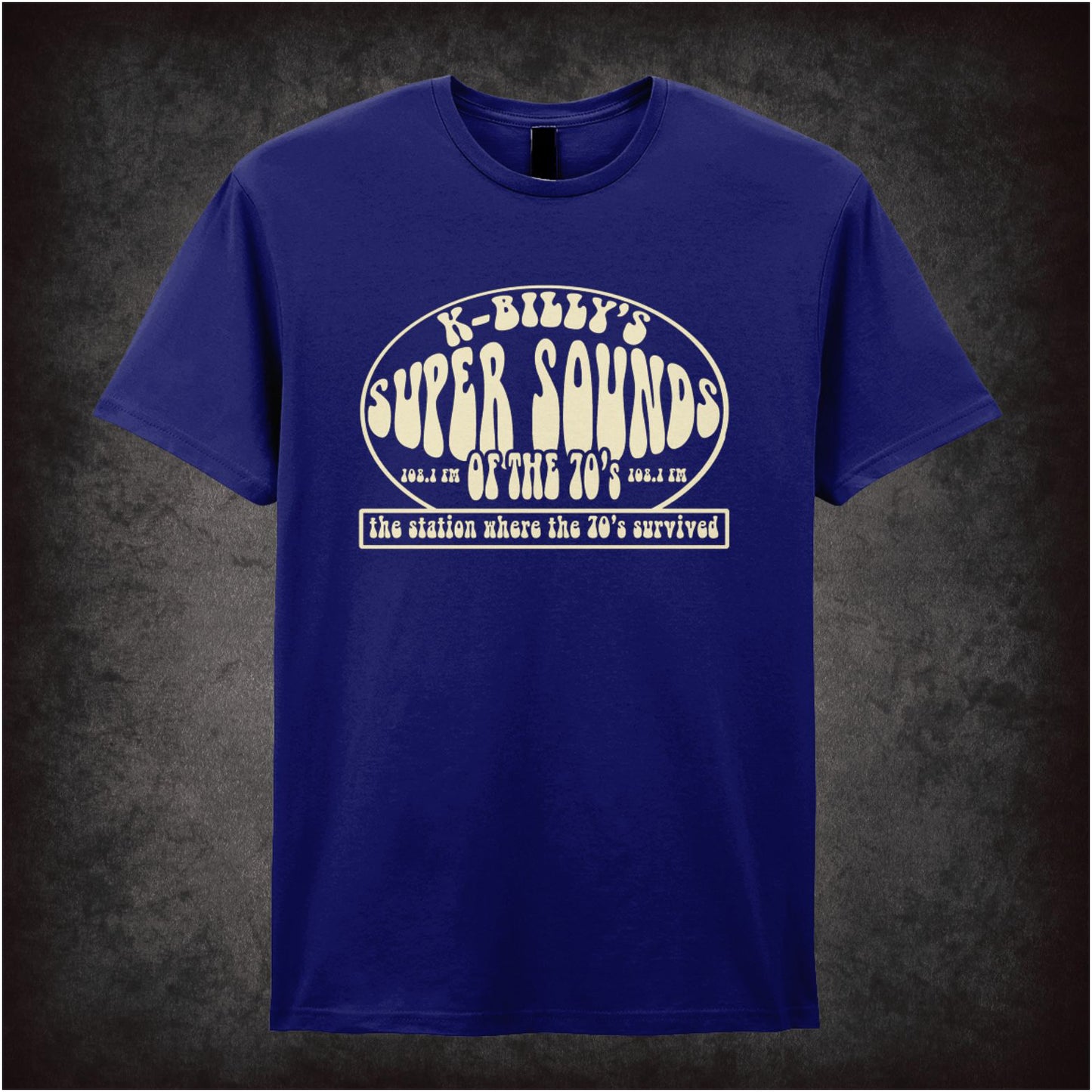 K-Billy’s Super Sounds of the ’70s – Cult Film Graphic T-Shirt