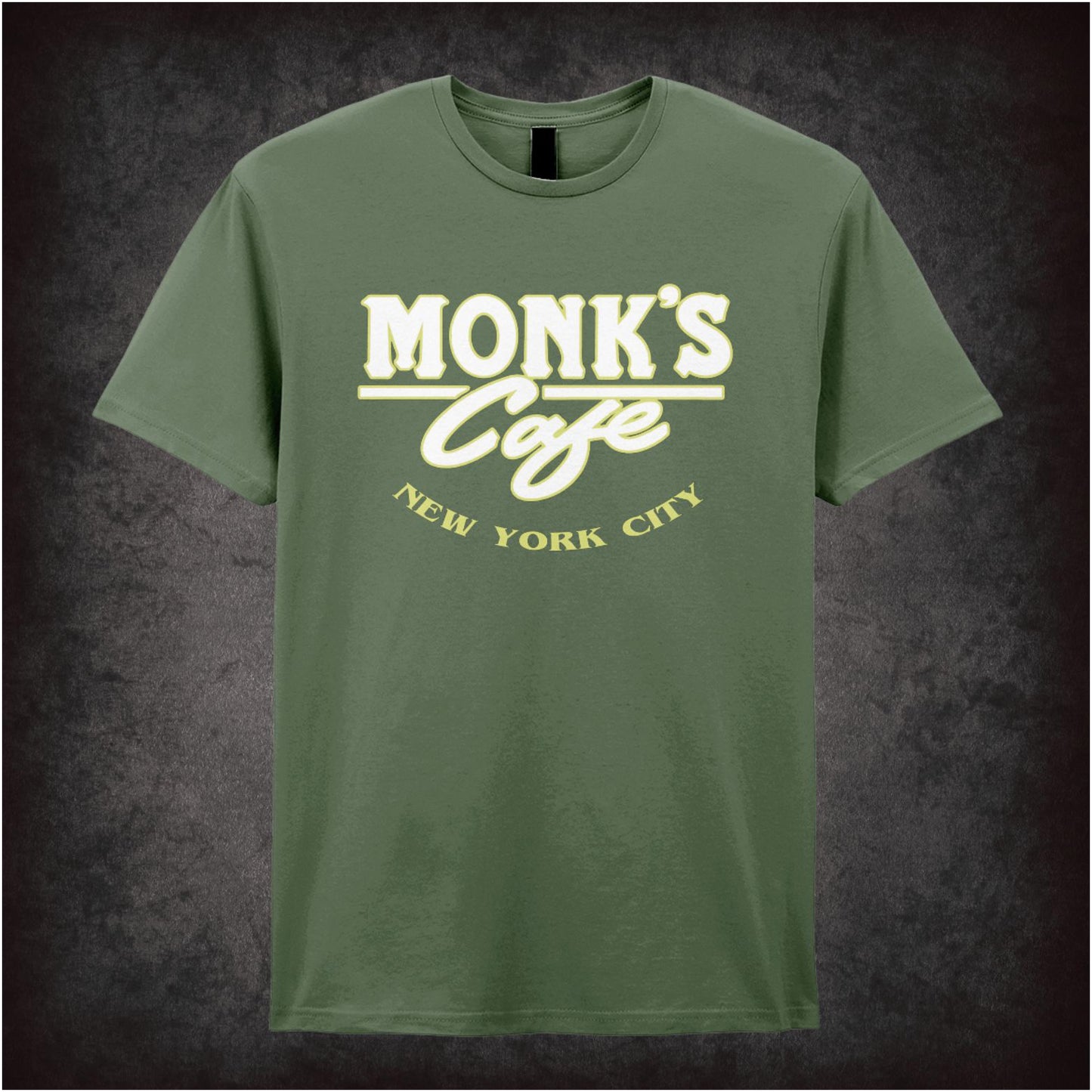 Monk’s Cafe New York City – Cult American Sitcom Graphic T-Shirt
