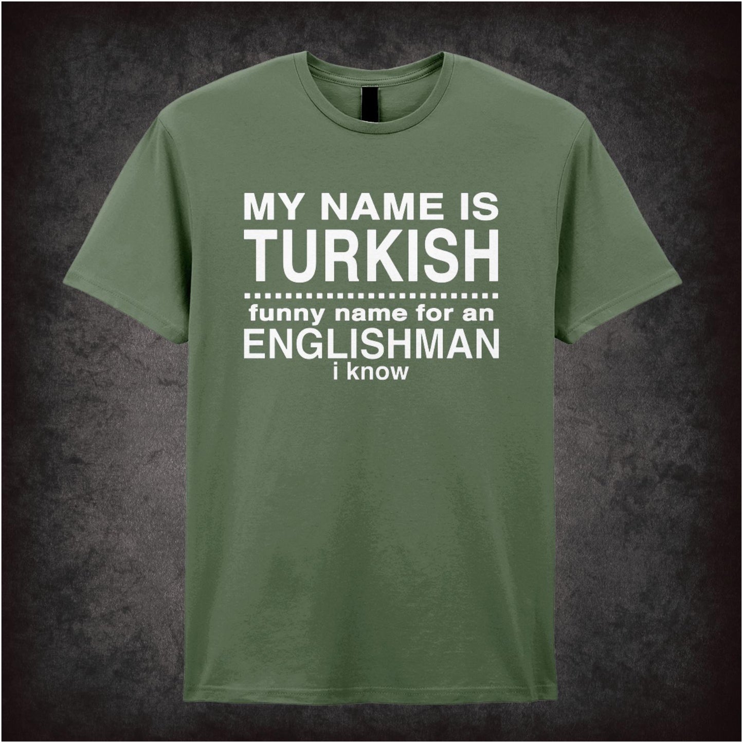 My Name Is Turkish… – Cult Crime Graphic T-Shirt