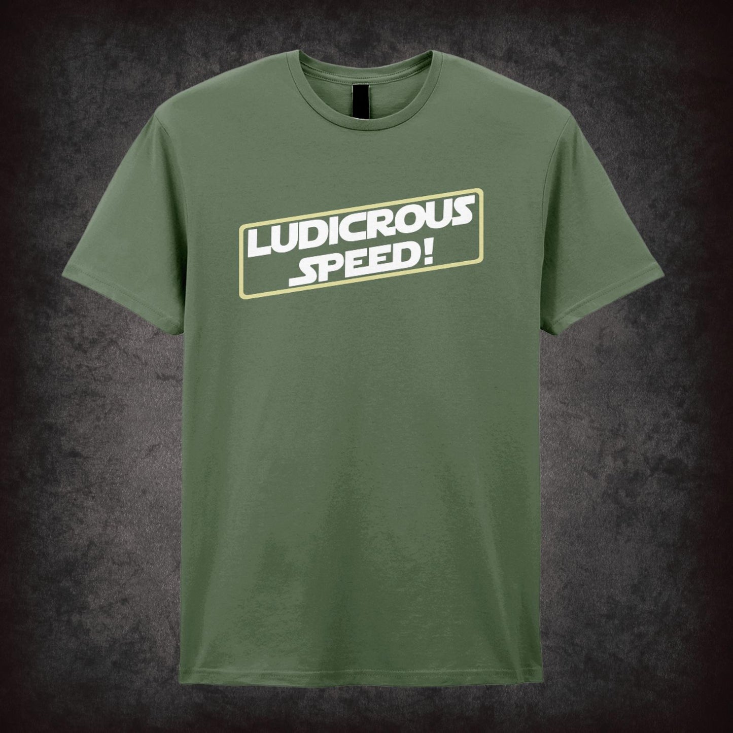 Ludicrous Speed – Cult Comedy Graphic T-Shirt