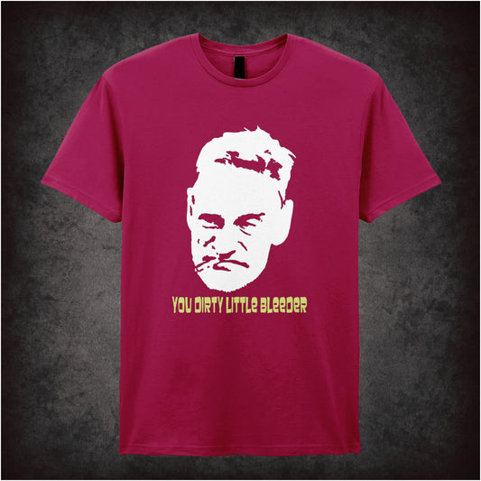 You Dirty Little Bleeder – Cult British Sitcom Graphic T-Shirt