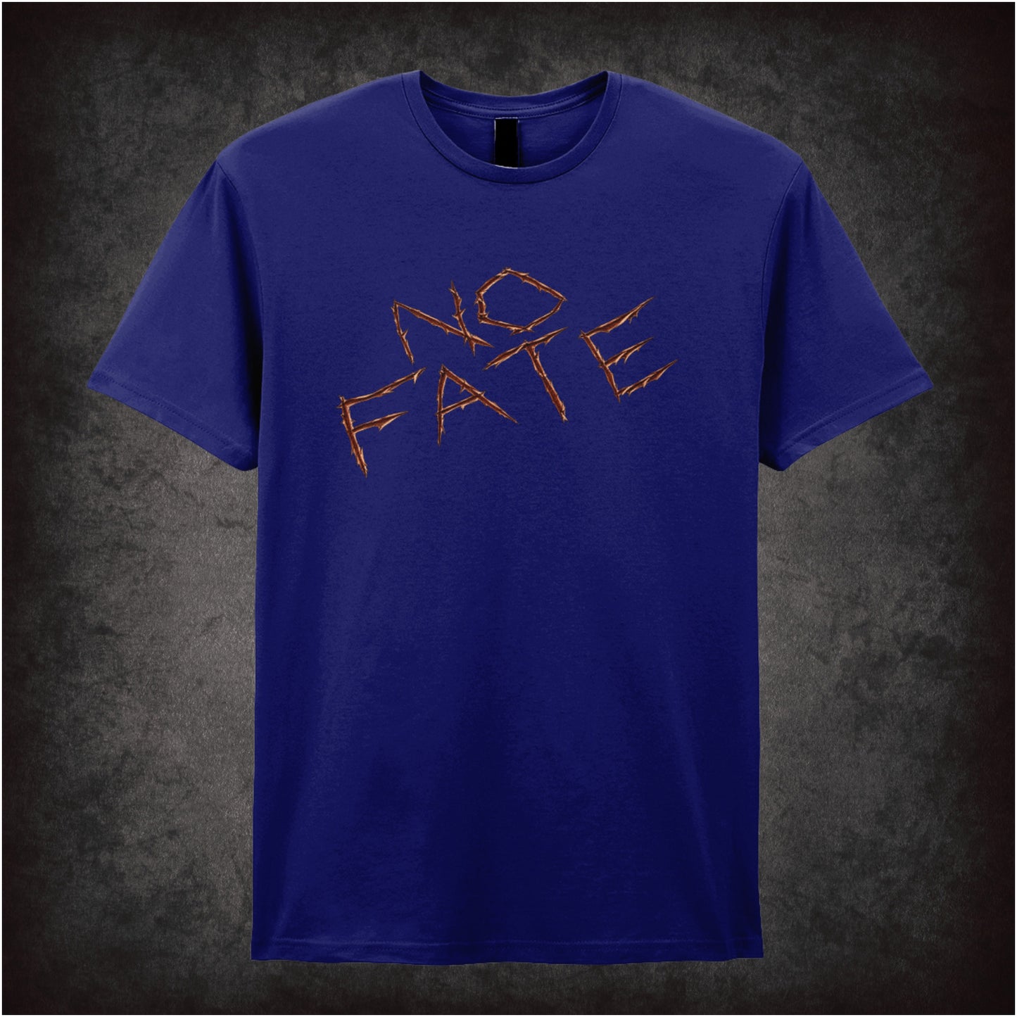 No Fate T-shirt in navy inspired by The Terminator 2