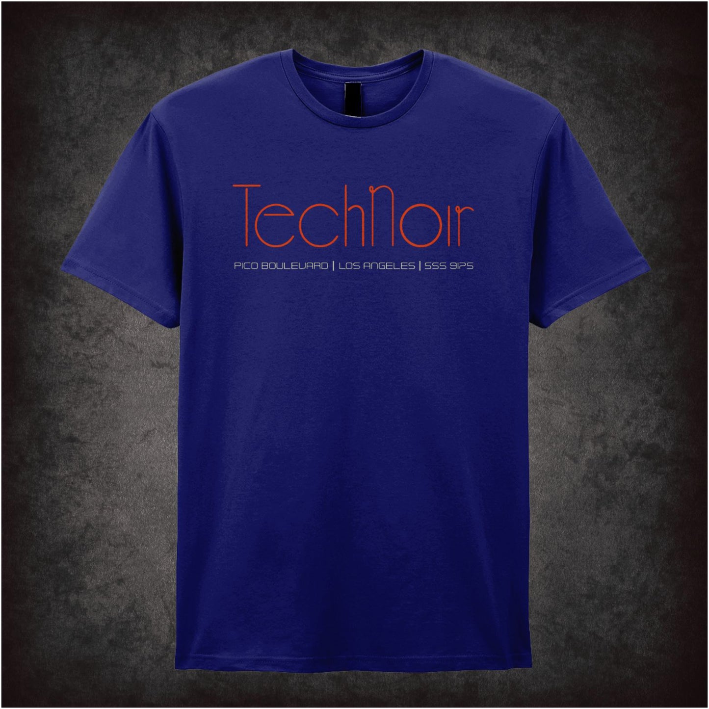 Tech Noir Nightclub Neon – Cult Sci-Fi Graphic T-Shirt