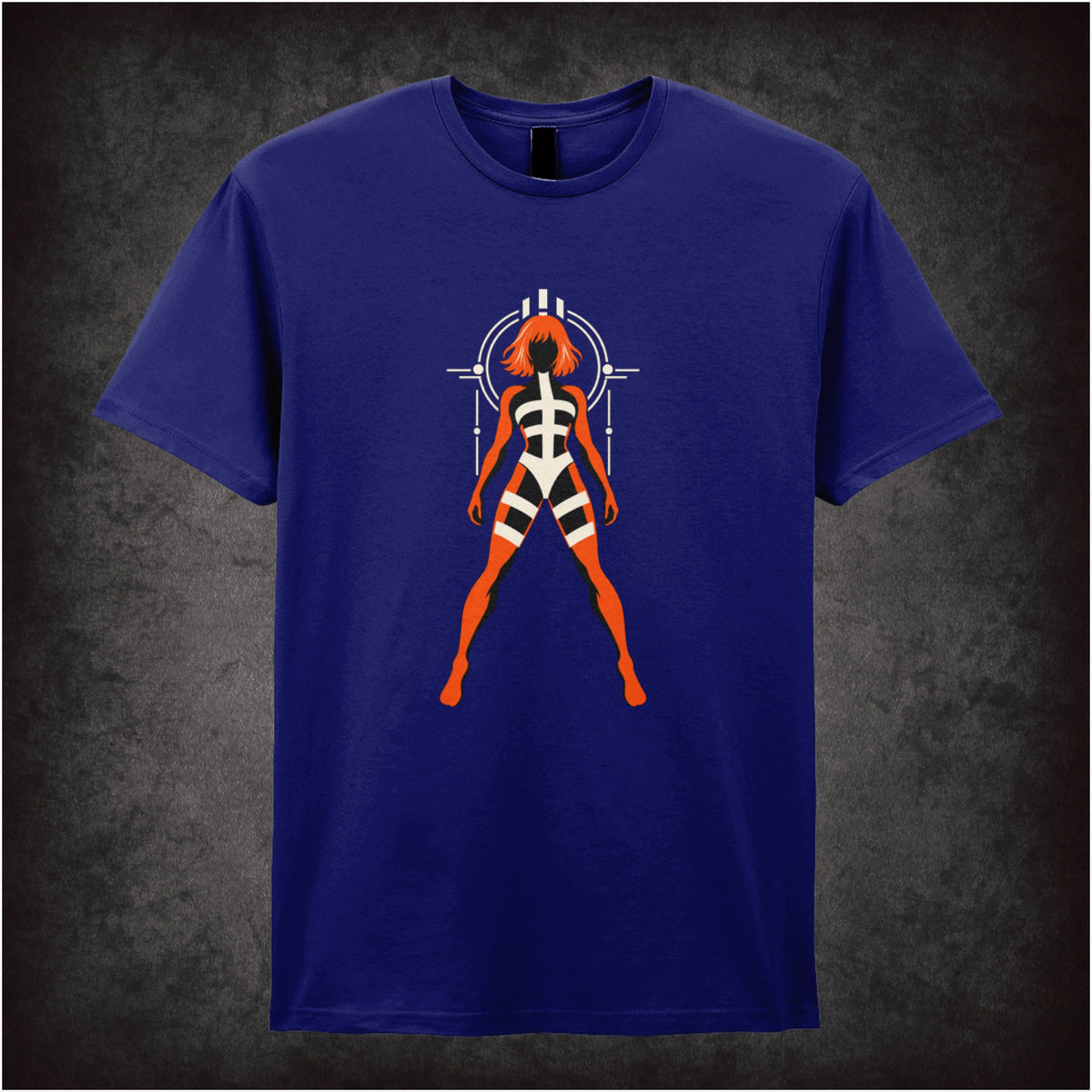 Leeloo T-shirt in navy from The Fifth Element