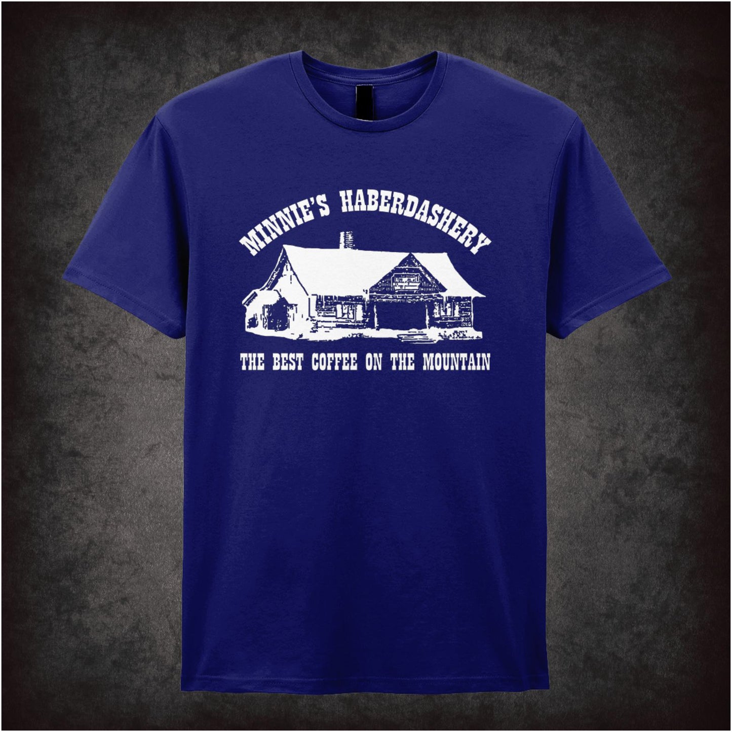 Minnie’s Haberdashery: Best Coffee on the Mountain – Cult Western Graphic T-Shirt