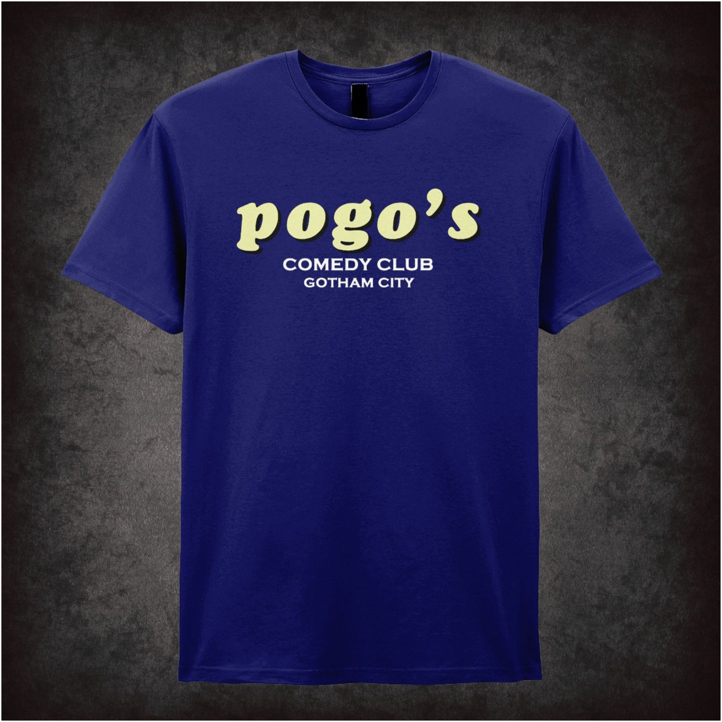 Pogo’s Comedy Club, Gotham City – Softstyle Unisex Graphic T-Shirt