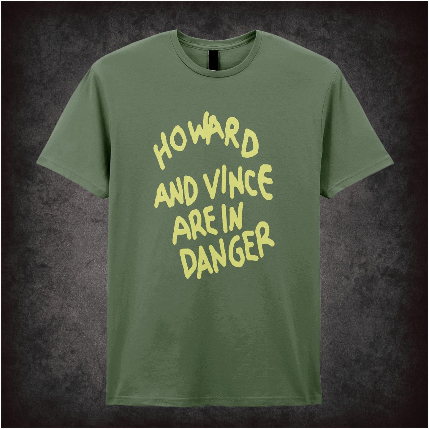 Howard & Vince Are In Danger – Cult British Comedy Graphic T-Shirt