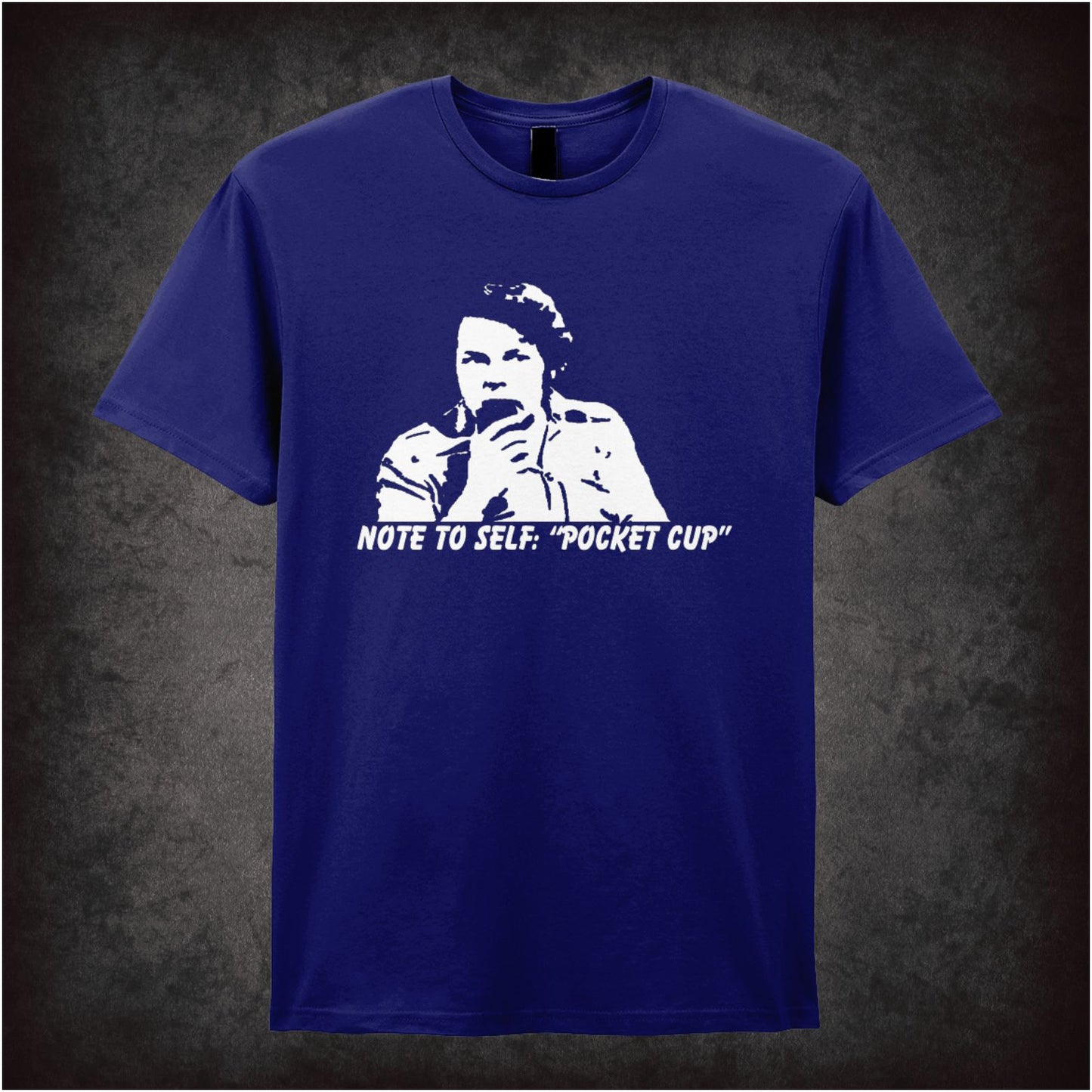Note To Self: Pocket Cup – Cult British Comedy Graphic T-Shirt
