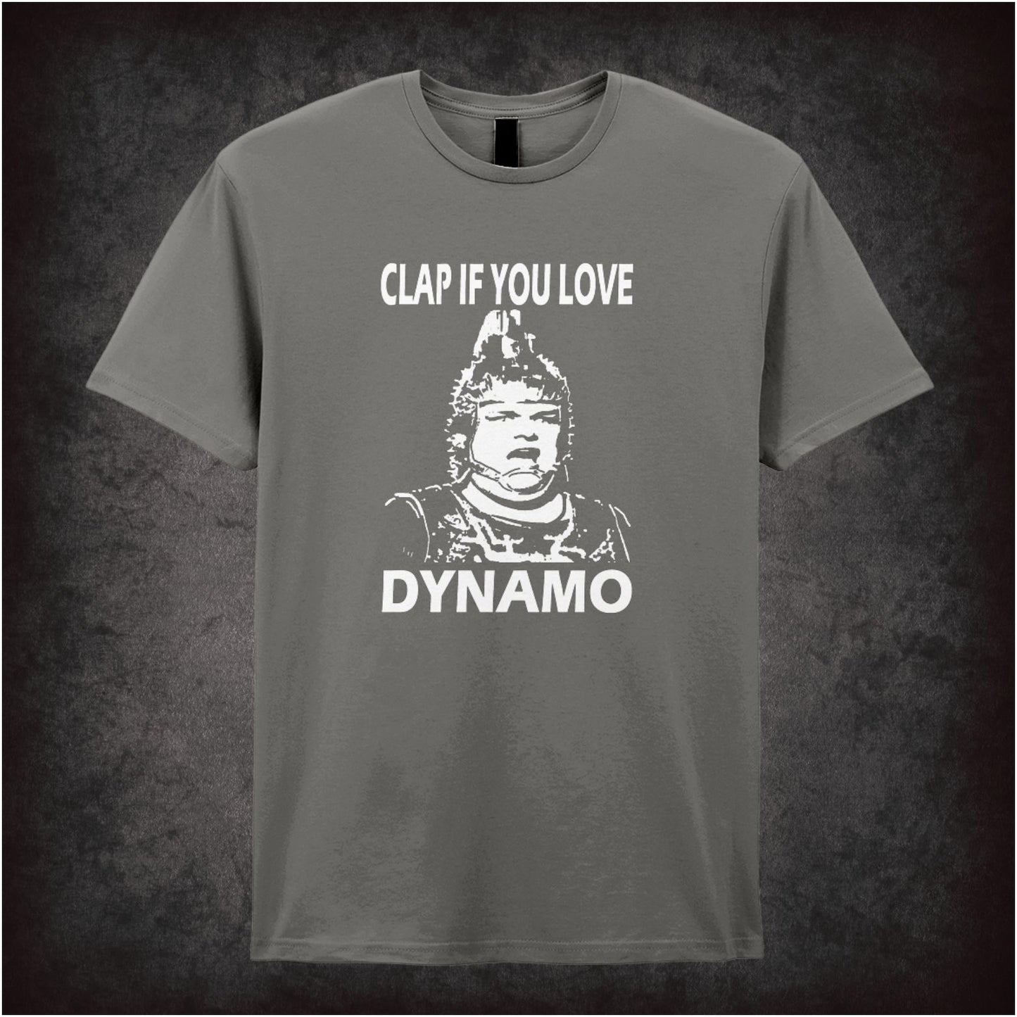 Clap If You Love Dynamo – Cult Sci-Fi Graphic T-Shirt