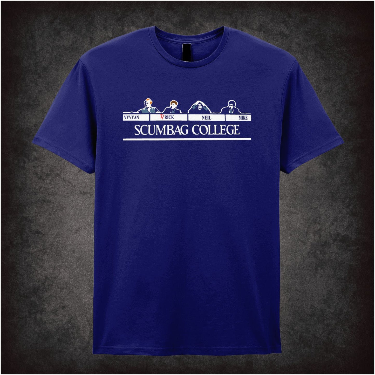 Scumbag College – Cult British Comedy Graphic T-Shirt