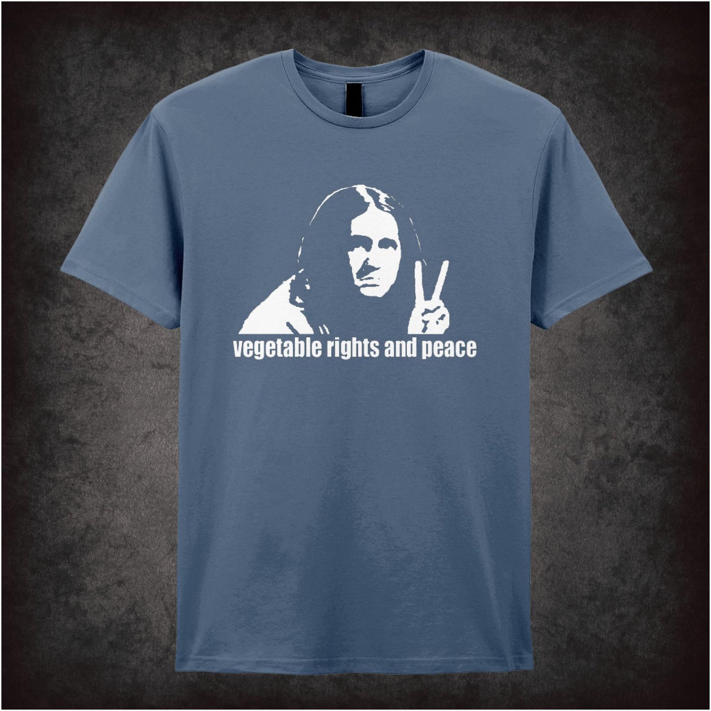 Vegetable Rights And Peace – Cult British Comedy Graphic T-Shirt