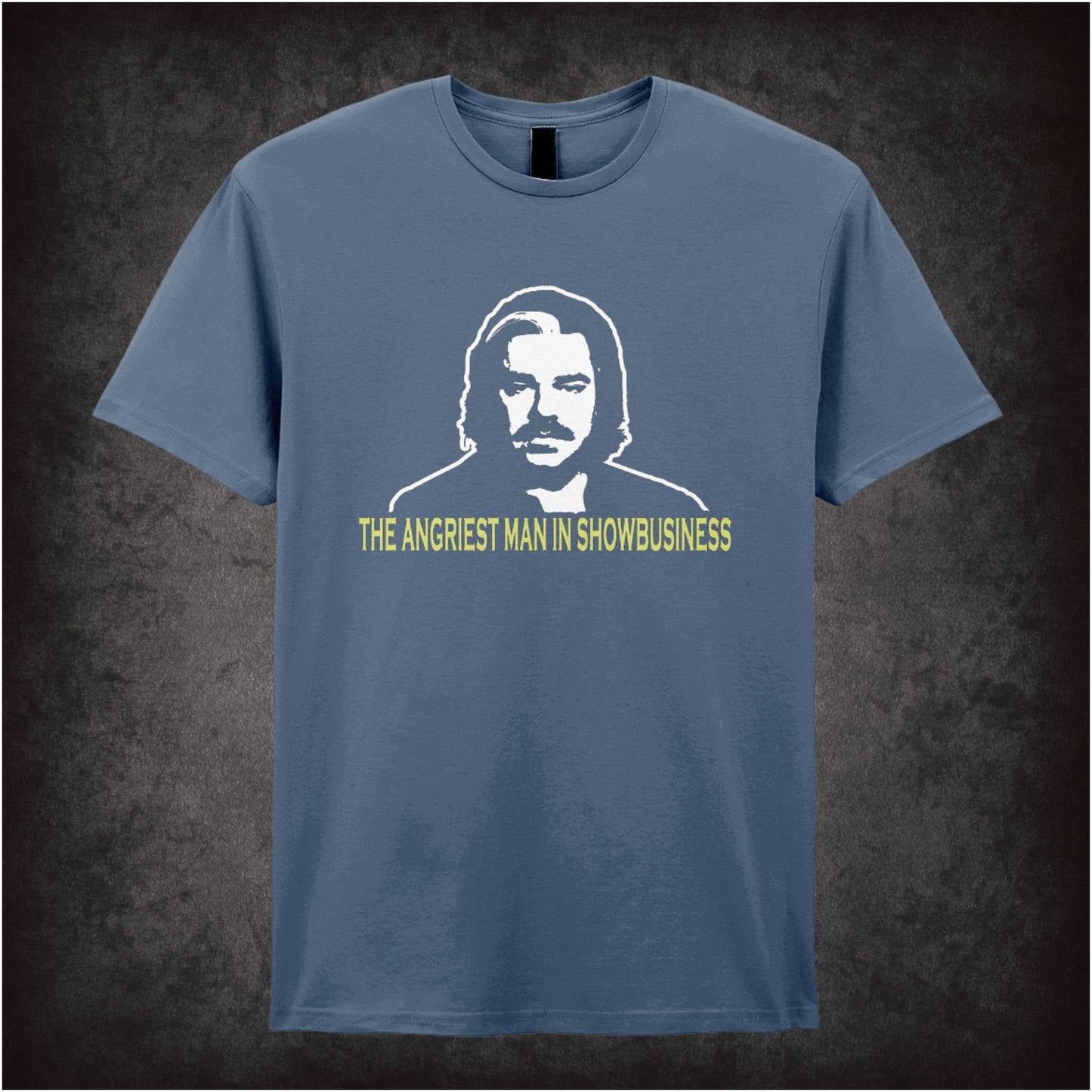 The Angriest Man In Showbusiness – Cult British Comedy Graphic T-Shirt