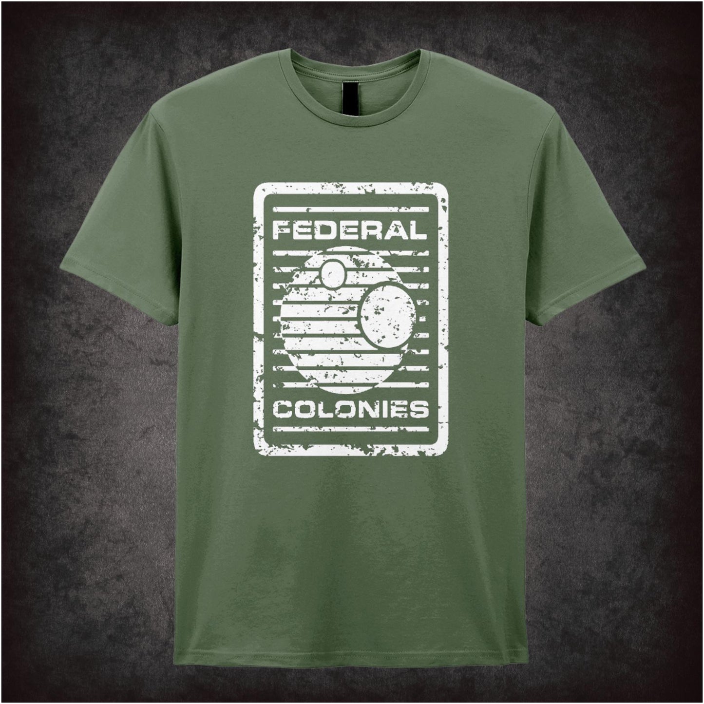 Federal Colonies – Cult Sci-Fi Graphic T-Shirt